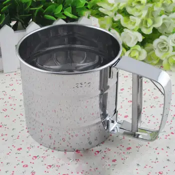 GloryStar Manual Mesh Flour Sugar Powder Stainless Steel Hand Sifter Sieve Cup Baking Tool
GloryStar Manual Mesh Flour Sugar Powder Stainless Steel Hand Sifter Sieve Cup Baking Tool
