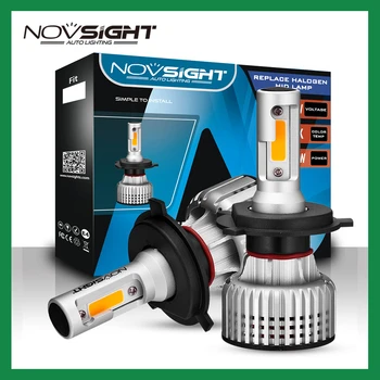 NOVSIGHT H11 LED H4 LED H7 LED 3000K Lamps For Car Headlight Bulbs H8 H1 H3 HB3 9006 HB4 H13 9007 HB5 72W 10000LM Car Fog Lights 
NOVSIGHT H11 LED H4 LED H7 LED 3000K Lamps For Car Headlight Bulbs H8 H1 H3 HB3 9006 HB4 H13 9007 HB5 72W 10000LM Car Fog Lights
