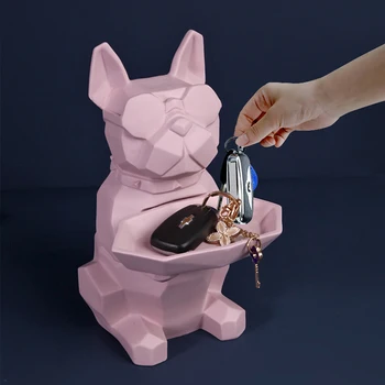 Classic Abstract Bulldog Candy Key Storage Box Fun geometric dog storage art sculpture decoration
Classic Abstract Bulldog Candy Key Storage Box Fun geometric dog storage art sculpture decoration