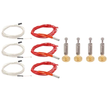4x Leveling Spring Component-M3 Screw Knob-for 3D Printer & 3Pcs Ntc 3950 100K Thermistor with 1 Meter Wiring
4x Leveling Spring Component-M3 Screw Knob-for 3D Printer & 3Pcs Ntc 3950 100K Thermistor with 1 Meter Wiring