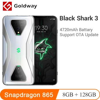 Xiaomi Black Shark 3 5G 8GB 128GB Snapdragon 865 Octa Core Gaming Smartphone 64MP Triple Camera 6.67" AMOLED Screen Cellphone
Xiaomi Black Shark 3 5G 8GB 128GB Snapdragon 865 Octa Core Gaming Smartphone 64MP Triple Camera 6.67" AMOLED Screen Cellphone