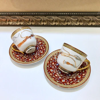 Perfect Quality Porcelain Cup and Saucer Set With Gift Box Europe Home Decor Bone China Cups For Coffee Tea Luxury Wedding Gifts
Perfect Quality Porcelain Cup and Saucer Set With Gift Box Europe Home Decor Bone China Cups For Coffee Tea Luxury Wedding Gifts