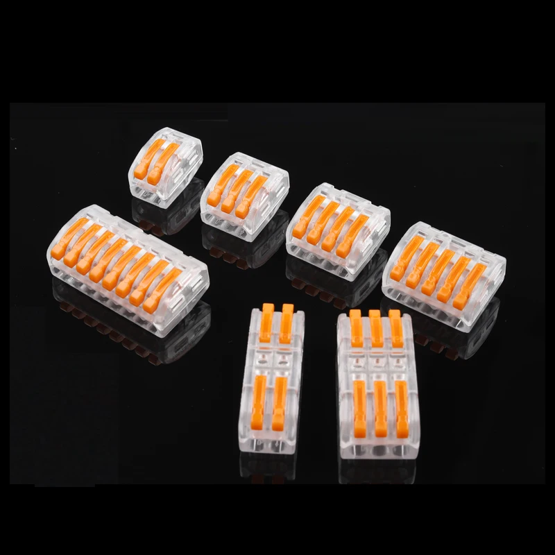 5/10PCS Wire Connector 412 413 DIY YOU Wiring Cable Connector Conductor Terminal Block Threader Splitter 0.08-2.5mm PCT-212-218
5/10PCS Wire Connector 412 413 DIY YOU Wiring Cable Connector Conductor Terminal Block Threader Splitter 0.08-2.5mm PCT-212-218