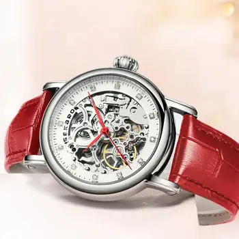 Unique Skeleton Women mechanical Watches Luxury Brand Gold Silver Vintage Automatic Watch Women Diamond Female Clock reloj mujer 
Unique Skeleton Women mechanical Watches Luxury Brand Gold Silver Vintage Automatic Watch Women Diamond Female Clock reloj mujer