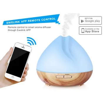 WiFi Smart Aromatherapy Remote Voice Control 400ML Aromatherapy Humidifier Household Air Freshener Humidor
WiFi Smart Aromatherapy Remote Voice Control 400ML Aromatherapy Humidifier Household Air Freshener Humidor