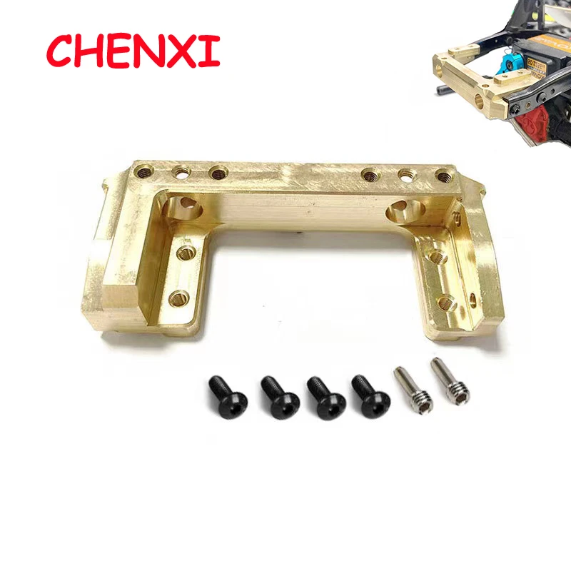 1PCS 85g Brass Front Bumper Mount Servo Stand for 1/10 RC Crawler Axial SCX10 II 90046 Upgrade Parts T09
1PCS 85g Brass Front Bumper Mount Servo Stand for 1/10 RC Crawler Axial SCX10 II 90046 Upgrade Parts T09