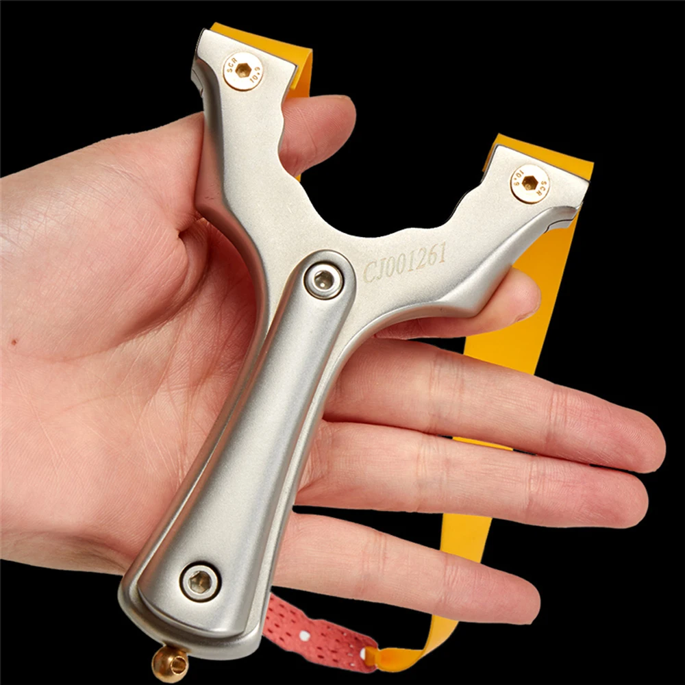 Huntingdoor Stainless Steel Slingshot Professional Competitive High-precision Shooting Bow Powerful Catapult with Rubber Band
Huntingdoor Stainless Steel Slingshot Professional Competitive High-precision Shooting Bow Powerful Catapult with Rubber Band