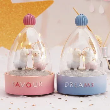 Alpaca Stars Music Light Night Light Glass Light Birthday Gift Creative Bedroom Resin Decorations room decoration lights lamp
Alpaca Stars Music Light Night Light Glass Light Birthday Gift Creative Bedroom Resin Decorations room decoration lights lamp
