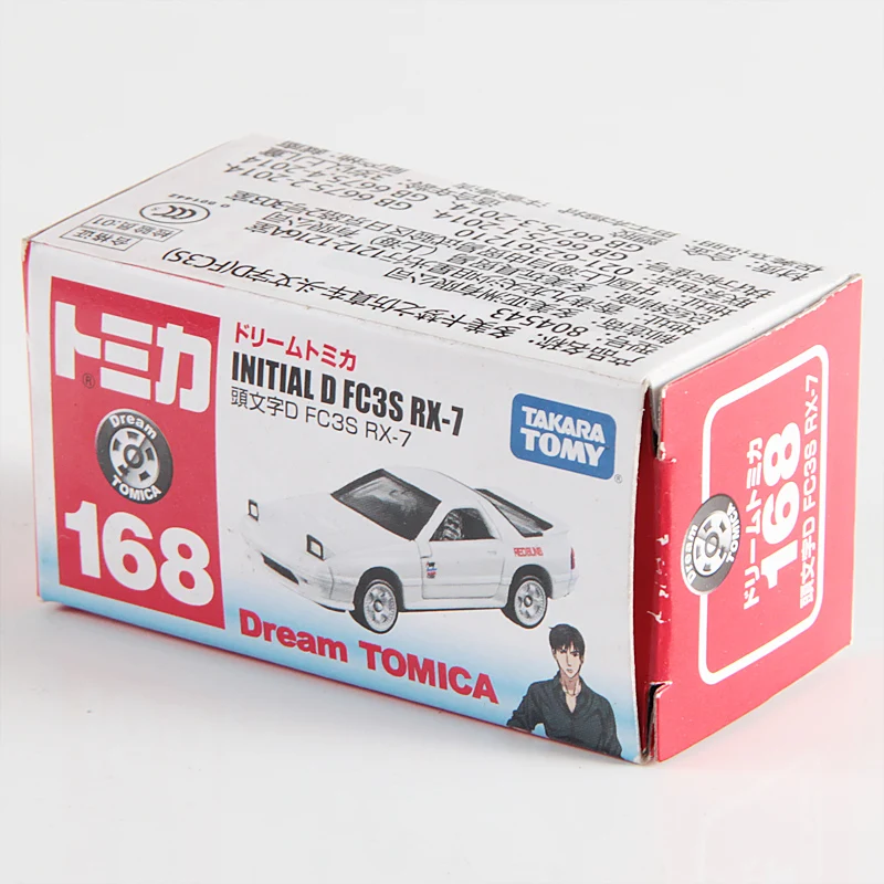 Takara Tomy Dream Tomica Initial D FC3S RX-7 7cm Metal Diecast Vehicle Model Car NO#168
Takara Tomy Dream Tomica Initial D FC3S RX-7 7cm Metal Diecast Vehicle Model Car NO#168