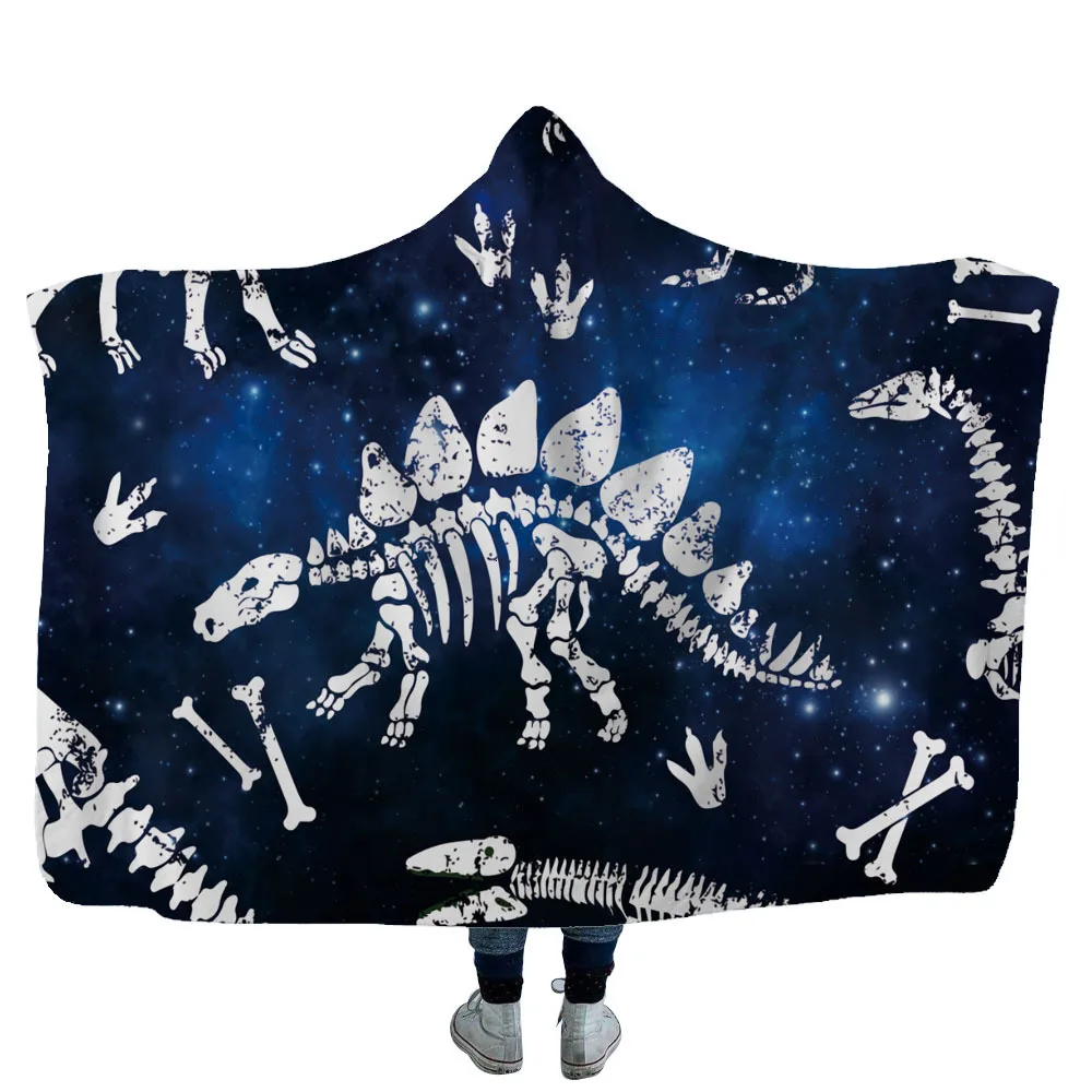 Dinosaur Series Hooded Blanket Shark Pattern 3D Printed Plush For Adults Kids Sherpa Fleece Blanket Warm Throw Blanket For Home
Dinosaur Series Hooded Blanket Shark Pattern 3D Printed Plush For Adults Kids Sherpa Fleece Blanket Warm Throw Blanket For Home