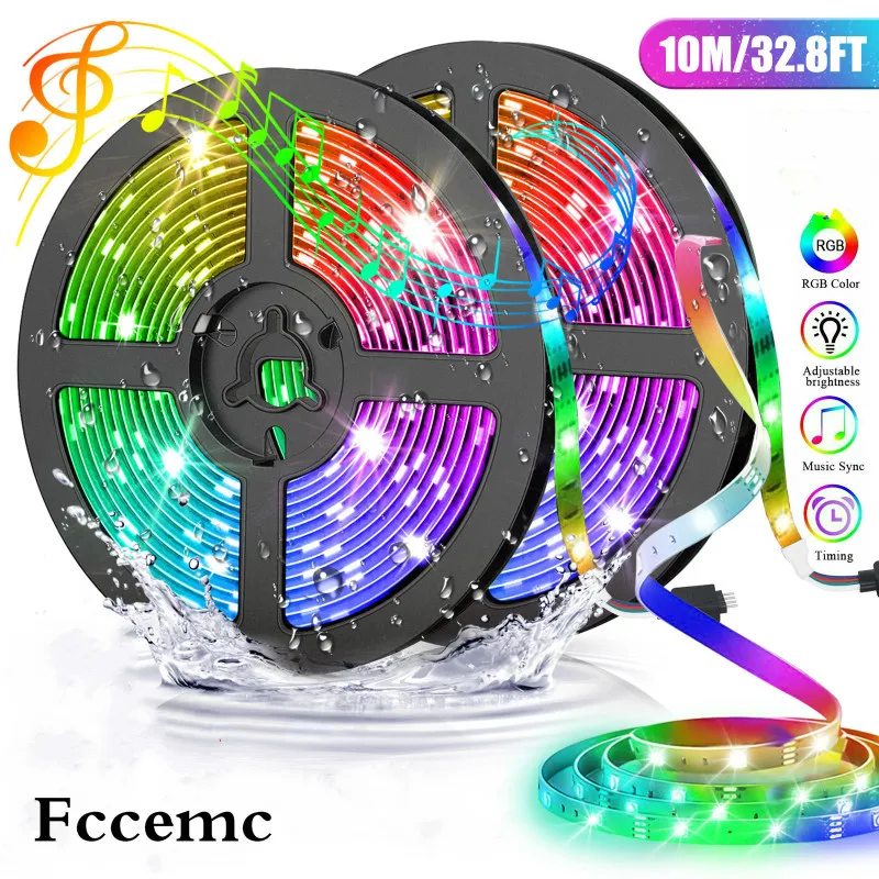 Led Strip Lights,LED Color Changing Tape Light with Remote and 12V Power Supply, LED Lights for Bedroom, Home Decoration, TV Bar
Led Strip Lights,LED Color Changing Tape Light with Remote and 12V Power Supply, LED Lights for Bedroom, Home Decoration, TV Bar
