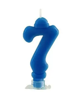 Nv-Corporacion Geburtstagskerze Nr. 7, in Kunststoffverpackung, 1 Stück, Blau
Nv-Corporacion Geburtstagskerze Nr. 7, in Kunststoffverpackung, 1 Stück, Blau
