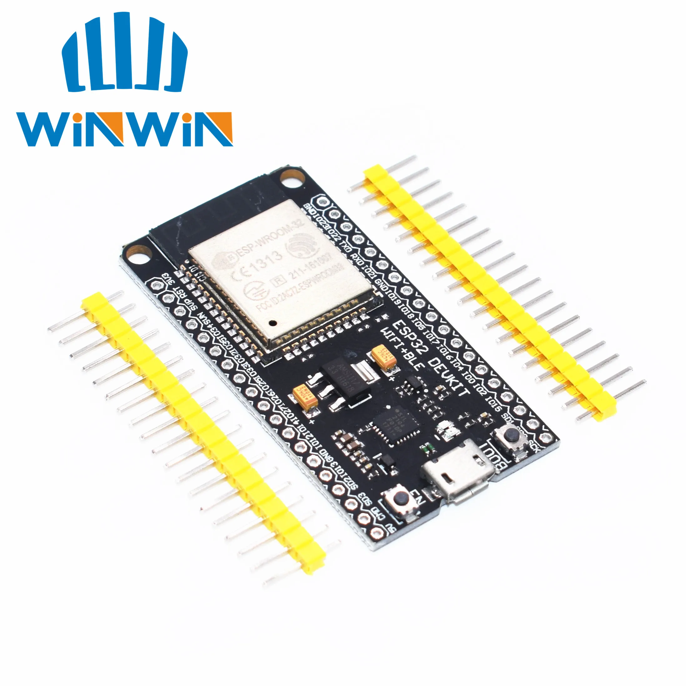 MH-ET LIVE ESP32 Development Board WiFi+Bluetooth Ultra-Low Power Consumption Dual Core ESP-32 ESP-32S ESP 32 Similar ESP8266
MH-ET LIVE ESP32 Development Board WiFi+Bluetooth Ultra-Low Power Consumption Dual Core ESP-32 ESP-32S ESP 32 Similar ESP8266