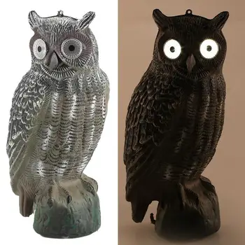 Owl Decoy Solar Energy PE Repellent Bird Hunting Decoy Creative Garden Decor Yard
Owl Decoy Solar Energy PE Repellent Bird Hunting Decoy Creative Garden Decor Yard