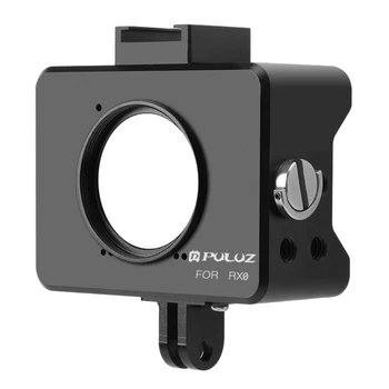 PULUZ Lens Cap Housing Aluminum Alloy Protective Cage Case + 37mm UV Lens for Sony RX0
PULUZ Lens Cap Housing Aluminum Alloy Protective Cage Case + 37mm UV Lens for Sony RX0
