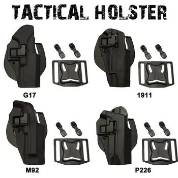 Military Glock Holster Tactical Glcok Right Hand Belt Gun Holster for Glock 17 19 22 23 31 32 Black Tan 
Military Glock Holster Tactical Glcok Right Hand Belt Gun Holster for Glock 17 19 22 23 31 32 Black Tan