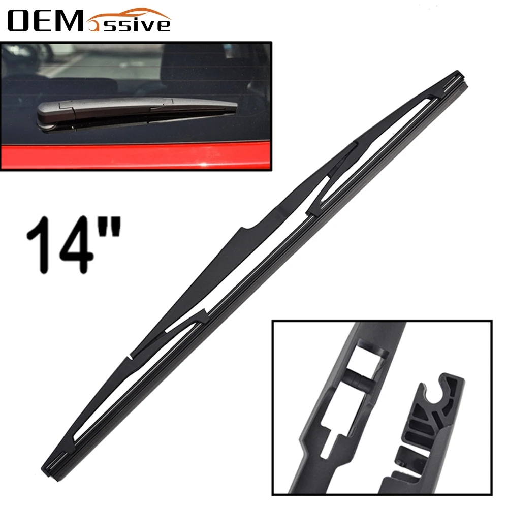 14" Tailgate Rear Windshield Wiper Blade For Chevrolet Holden Cruze Opel Zafira Tourer C For SsangYong Korando C200
14" Tailgate Rear Windshield Wiper Blade For Chevrolet Holden Cruze Opel Zafira Tourer C For SsangYong Korando C200