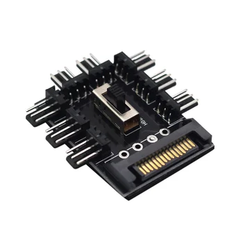 Multi Way Splitter Cooler Cooling Fan Hub PC Computer SATA 1 to 8 3pin 12V Power Socket PCB Adapter NK-Shopping
Multi Way Splitter Cooler Cooling Fan Hub PC Computer SATA 1 to 8 3pin 12V Power Socket PCB Adapter NK-Shopping