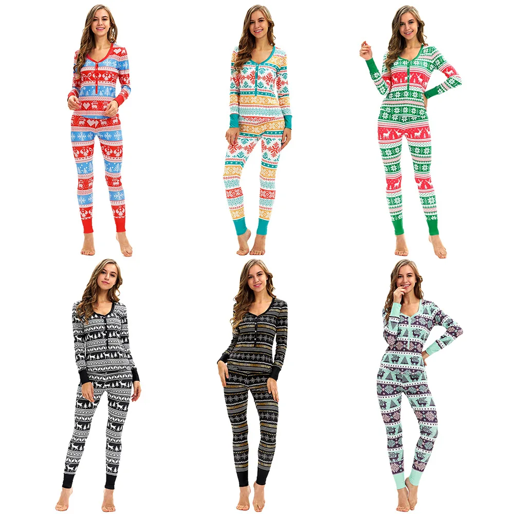 2019 Autumn Christmas Digital Printing Women's Two-piece Pajamas Fashion Casual Suits Wholesale 2 Pc Women Set
2019 Autumn Christmas Digital Printing Women's Two-piece Pajamas Fashion Casual Suits Wholesale 2 Pc Women Set