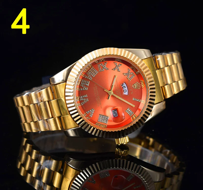Rolex- Men's luxury steel watchband wrist Watch New fashion quartz watch Gift Limited edition men's Watch Ord70
Rolex- Men's luxury steel watchband wrist Watch New fashion quartz watch Gift Limited edition men's Watch Ord70