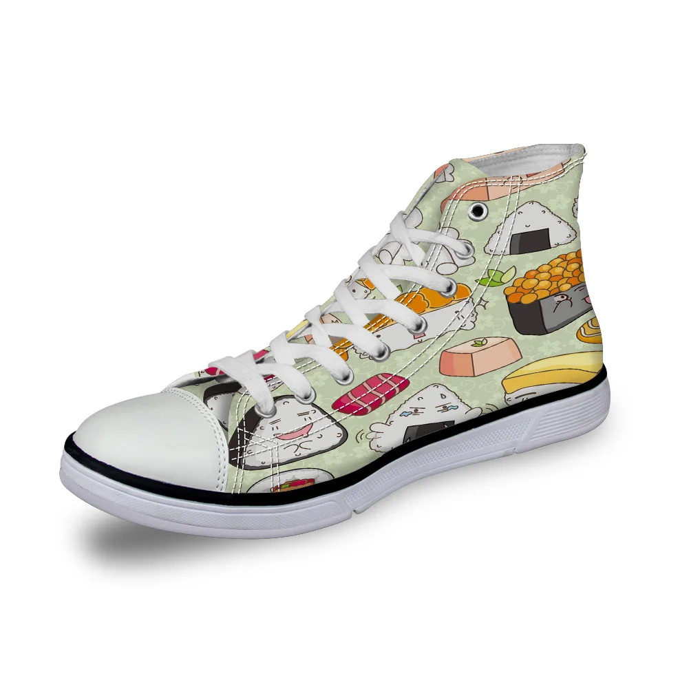 WHEREISART Women Canvas Shoes Sushi High Top Flats Unisex Vulcanized Shoes Female Casual Shoes Sneakers
WHEREISART Women Canvas Shoes Sushi High Top Flats Unisex Vulcanized Shoes Female Casual Shoes Sneakers