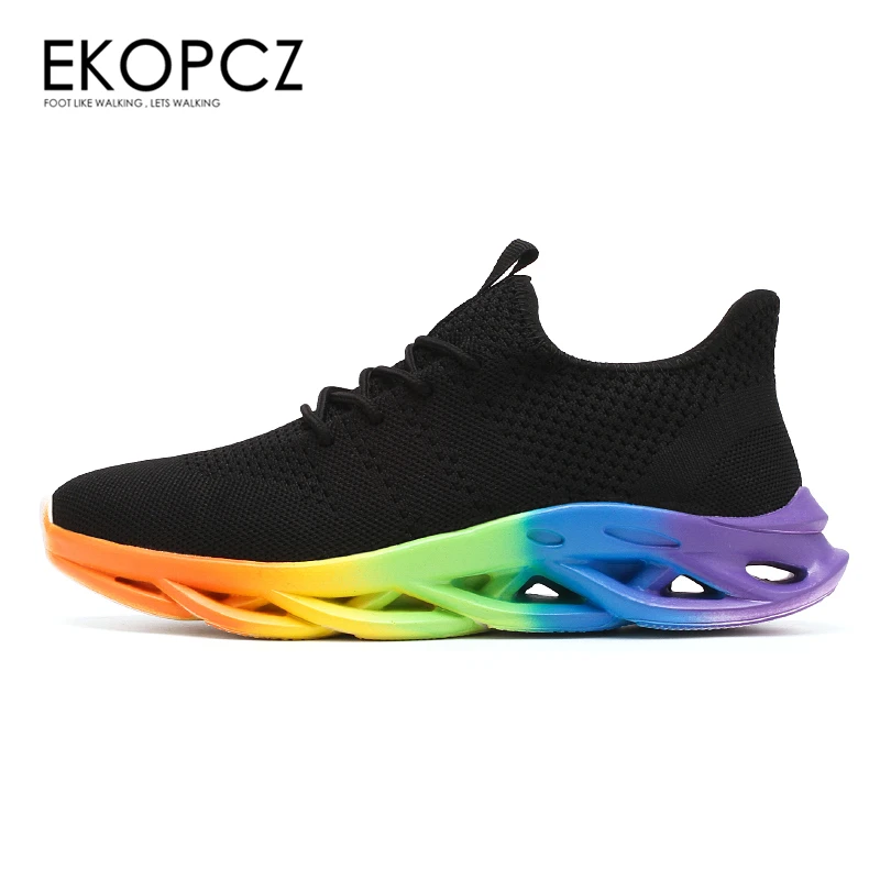 EKOPCZ 2019 New Fashion Rainbow Color Sole Casual Shoes Men Breathable Sneakers Zapatillas Hombre Deportiva Chaussure Homme
EKOPCZ 2019 New Fashion Rainbow Color Sole Casual Shoes Men Breathable Sneakers Zapatillas Hombre Deportiva Chaussure Homme