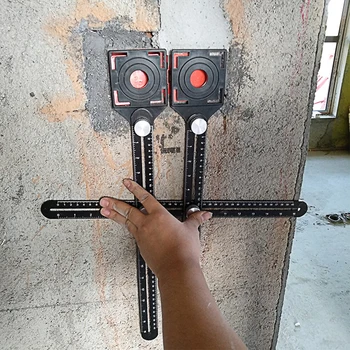 Ceramic Tile Hole Locator Tile Height Adjuster Universal Adjustable Mud Tile Glass Fixed Punch Multi-Functional Tiling Tool
Ceramic Tile Hole Locator Tile Height Adjuster Universal Adjustable Mud Tile Glass Fixed Punch Multi-Functional Tiling Tool