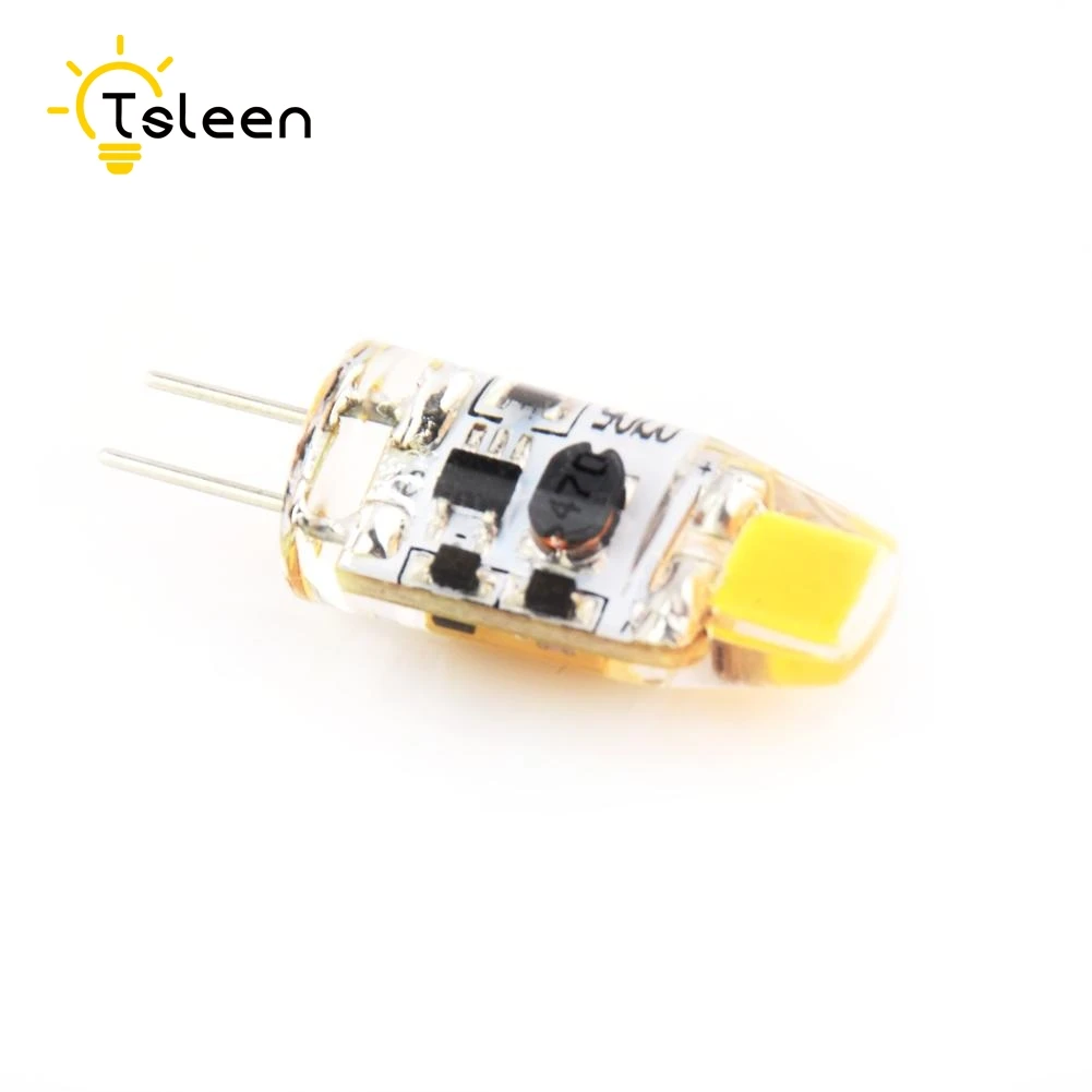 TSLEEN Mini G4 AC DC 12V LED Lamp 360 Beam Angle LED Bulb COB SMD 3W 6W Silicone Home Chandelier Lights Replace Halogen Lamps
TSLEEN Mini G4 AC DC 12V LED Lamp 360 Beam Angle LED Bulb COB SMD 3W 6W Silicone Home Chandelier Lights Replace Halogen Lamps