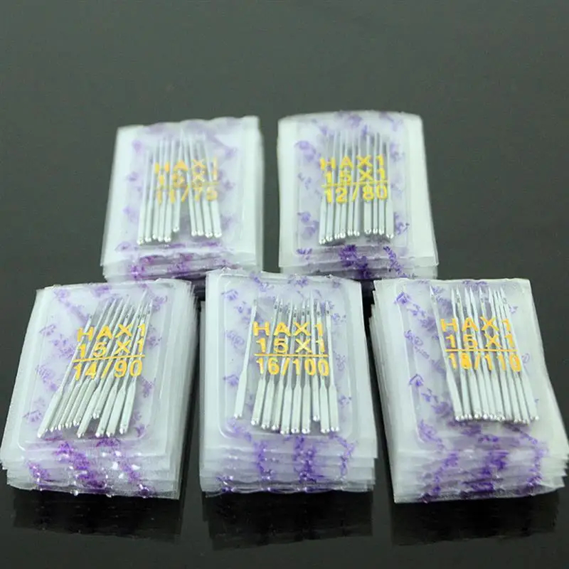HAX1 100pcs Sewing Machine Needles Universal 15x1 Mixed Kit Packing Sewing Accessories For All Domestic Machine
HAX1 100pcs Sewing Machine Needles Universal 15x1 Mixed Kit Packing Sewing Accessories For All Domestic Machine