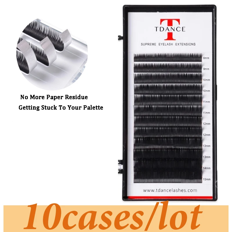 TDANCE Individual 10pc Eyelash Extension C/CC/D/DD Curl High Quality False Mink Lash False Volume Eyelash Extension
TDANCE Individual 10pc Eyelash Extension C/CC/D/DD Curl High Quality False Mink Lash False Volume Eyelash Extension