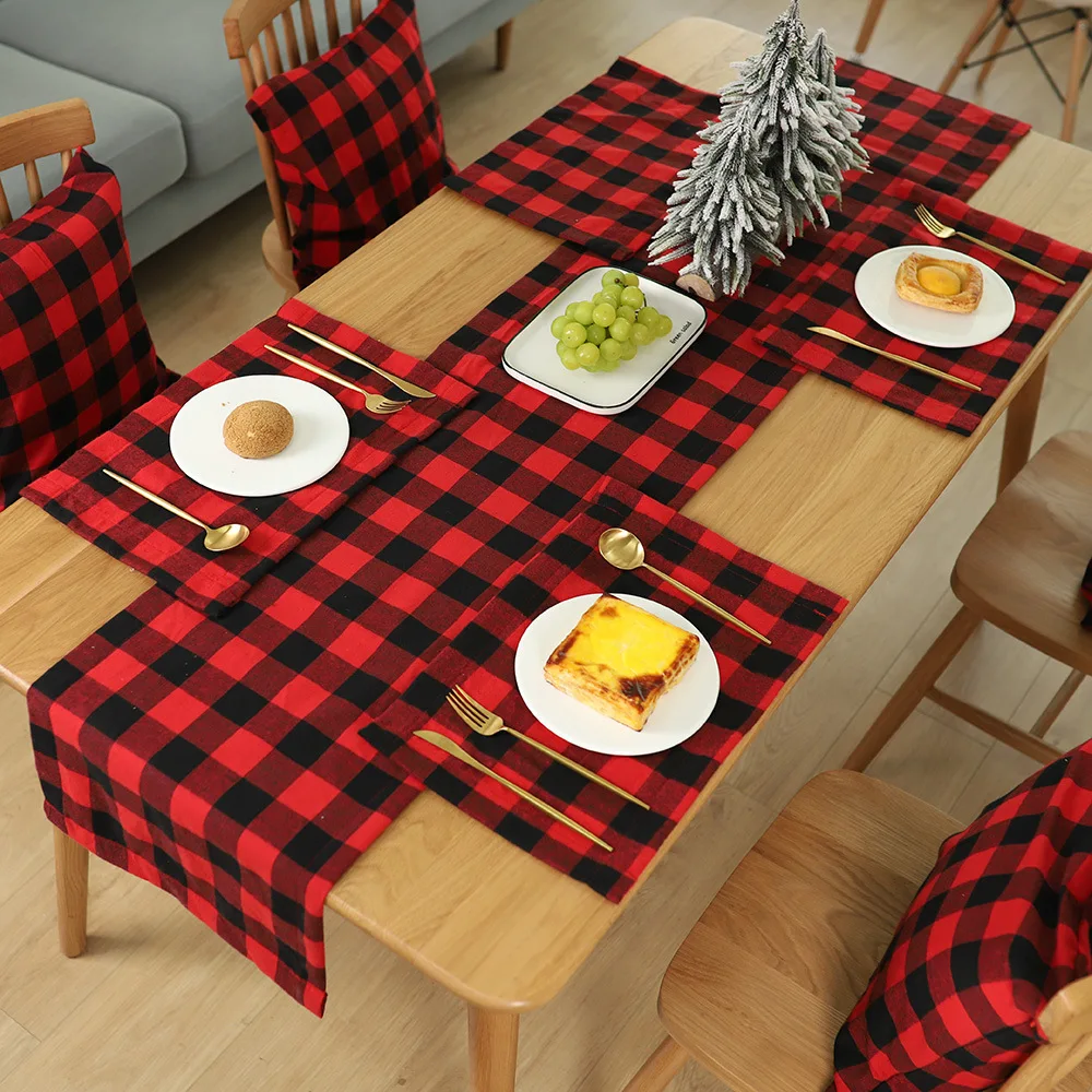 Rectangle Cloth Table Mat Place Mat Coasters Christmas Decorations Placemats Hot Pad for Home Table Kitchen Accessories 2Pcs/lot
Rectangle Cloth Table Mat Place Mat Coasters Christmas Decorations Placemats Hot Pad for Home Table Kitchen Accessories 2Pcs/lot