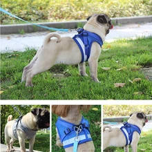 Custom Mesh Nylon Solid Pet Reflective Dog Harness mesh breathable chest back traction rope
Custom Mesh Nylon Solid Pet Reflective Dog Harness mesh breathable chest back traction rope
