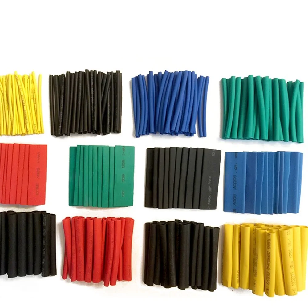 Heat Shrink Tube Sleeving Kit ,Shrinking Assorted Cable Polyolefin Insulation Sleeving ,Heat Shrinkable Tubing Wire Cable,328pcs
Heat Shrink Tube Sleeving Kit ,Shrinking Assorted Cable Polyolefin Insulation Sleeving ,Heat Shrinkable Tubing Wire Cable,328pcs