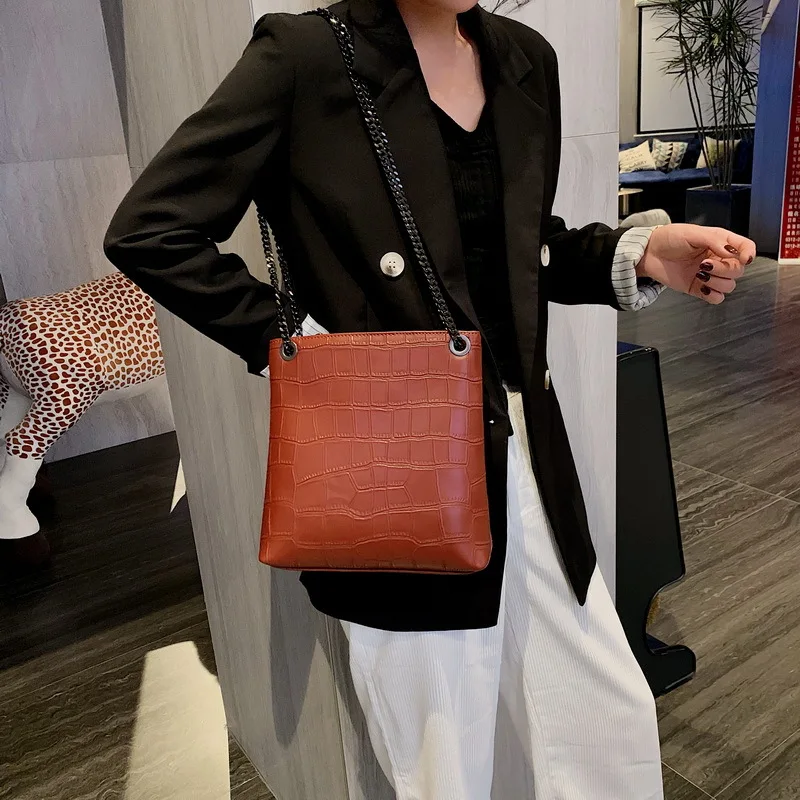 New Arrival Textured Bag Women's 2019 Autumn And Winter New Style Fashion Fashion Large Capacity Bucket Bag Fashion Crossbody Ba
New Arrival Textured Bag Women's 2019 Autumn And Winter New Style Fashion Fashion Large Capacity Bucket Bag Fashion Crossbody Ba
