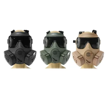 Full Face Respirator Gas Mask With Glasses Military Reality CS Field Cycling Commando Masque Protective Helmet
Full Face Respirator Gas Mask With Glasses Military Reality CS Field Cycling Commando Masque Protective Helmet