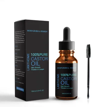 

Hair Care Set Black Castor Oil for Natural Hair Growth Essential Oil Organic Eyelash Growth Eyebrow Enhancer Serum Lash Lift