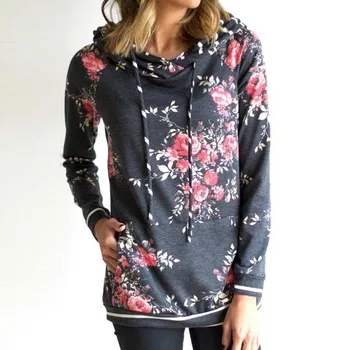 2019 Autumn Floral Hoodies Women Long Sleeve Hoodie Sweatshirt Female Sweatshirt Warm Sweatshirt Pullover Women Hoody Ladies 
2019 Autumn Floral Hoodies Women Long Sleeve Hoodie Sweatshirt Female Sweatshirt Warm Sweatshirt Pullover Women Hoody Ladies