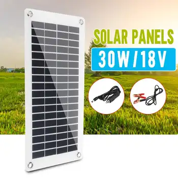30W 18V half flexible Solar Panel Solar Cell Cell Module DC for Car Yacht Led Light RV Battery Boat Outdoor Charger
30W 18V half flexible Solar Panel Solar Cell Cell Module DC for Car Yacht Led Light RV Battery Boat Outdoor Charger