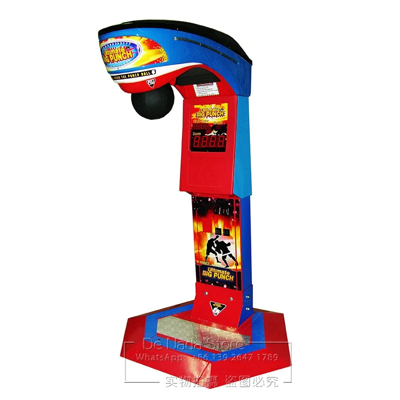 

Indoor Sport Amusement Center Tickets Redemption Games Token Coin Operated Ultimate Big Punch Boxing Arcade Game Machine