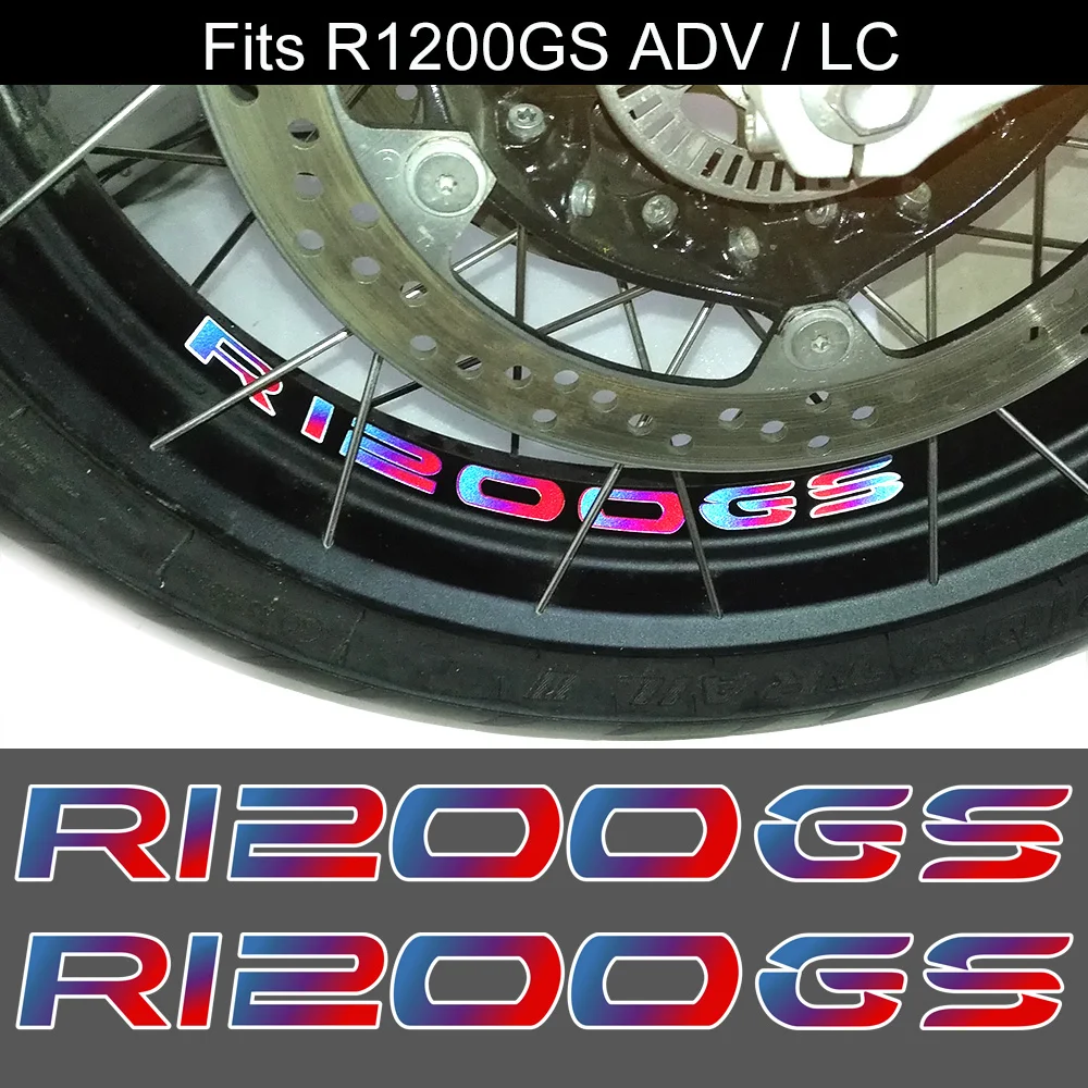 Motorcycle front and rear wheels rims waterproof Sticker Reflective Stripe Wheel Decals For BMW R1200GS R1200 R 1200 GS ADV LC
Motorcycle front and rear wheels rims waterproof Sticker Reflective Stripe Wheel Decals For BMW R1200GS R1200 R 1200 GS ADV LC