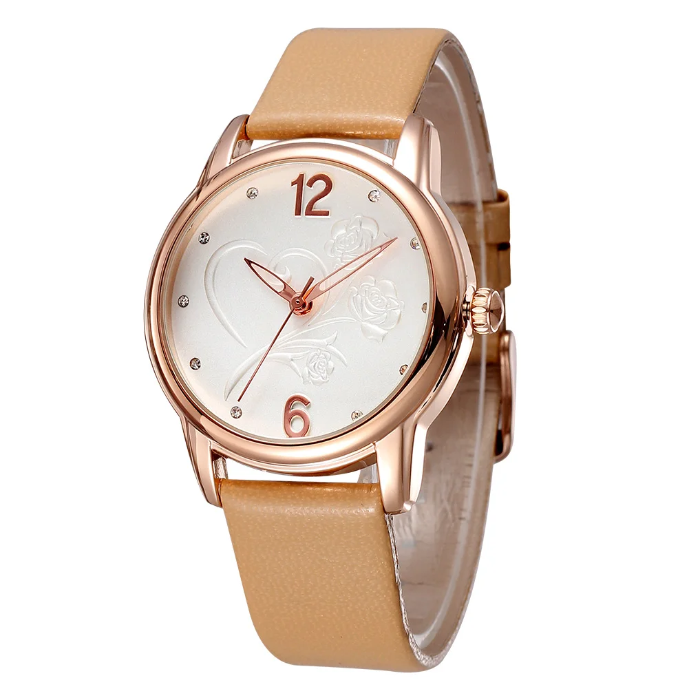 2019New Luxury BrandFashion LeisureSimpleStyleWomen WatchLeather Watchband Quartz WatchWomen'sGift Relogio Feminino reloj mujer
2019New Luxury BrandFashion LeisureSimpleStyleWomen WatchLeather Watchband Quartz WatchWomen'sGift Relogio Feminino reloj mujer