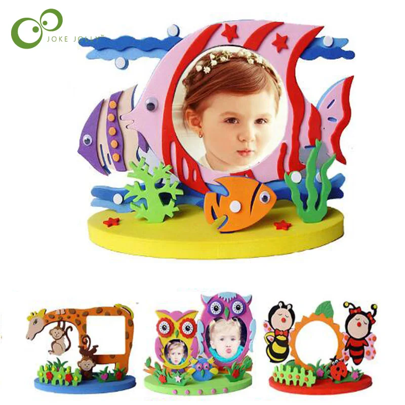 1Pc DIY 3D EVA Foam Sticker Cartoon Photo Frame Decor Kids Child DIY Handmade Craft Toy Paste Photo Frame Puzzle Game ZXH
1Pc DIY 3D EVA Foam Sticker Cartoon Photo Frame Decor Kids Child DIY Handmade Craft Toy Paste Photo Frame Puzzle Game ZXH