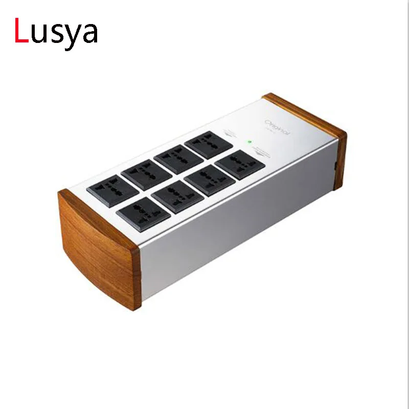 Universal Socket US EU UK Power Supply Filter Power Purifier Socket Lightning Protection Extension socket Outlet For HiFi Audio
Universal Socket US EU UK Power Supply Filter Power Purifier Socket Lightning Protection Extension socket Outlet For HiFi Audio