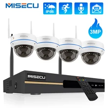 MISECU 8CH HD 3MP Wireless Camera Set CCTV Security Camera System Audio Vandalproof Dome Camera Wifi Surveillance Camera Kit P2P
MISECU 8CH HD 3MP Wireless Camera Set CCTV Security Camera System Audio Vandalproof Dome Camera Wifi Surveillance Camera Kit P2P