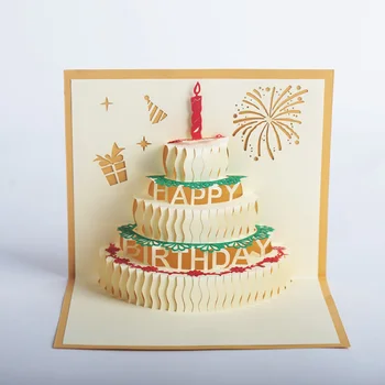 10 PCS 3D Happy Birthday Cake Card Pop-Up Cards Birthday Gift Card for Newborn First Birthday with Envelope Greeting Cards
10 PCS 3D Happy Birthday Cake Card Pop-Up Cards Birthday Gift Card for Newborn First Birthday with Envelope Greeting Cards
