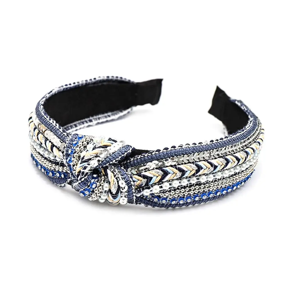 1 Pcs Bohemian Beaded Weave Hair Hoop Hairband Knotted Sequin Handmade Headband for Women Fashion Headwear Accessories Jewelry
1 Pcs Bohemian Beaded Weave Hair Hoop Hairband Knotted Sequin Handmade Headband for Women Fashion Headwear Accessories Jewelry