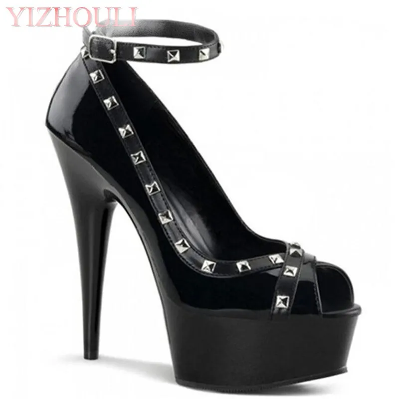 

Crystal rhinestones shoes of sexy women, platform shoes bridal wedding shoes bridesmaids high heels Dance Shoes 15 cm