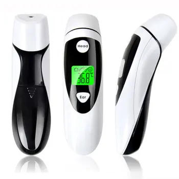 Smart Thermometer Multi Function Infrared Ear Thermometer Portable Forehead Thermometer Infrared Temperature Measuring Gun
Smart Thermometer Multi Function Infrared Ear Thermometer Portable Forehead Thermometer Infrared Temperature Measuring Gun