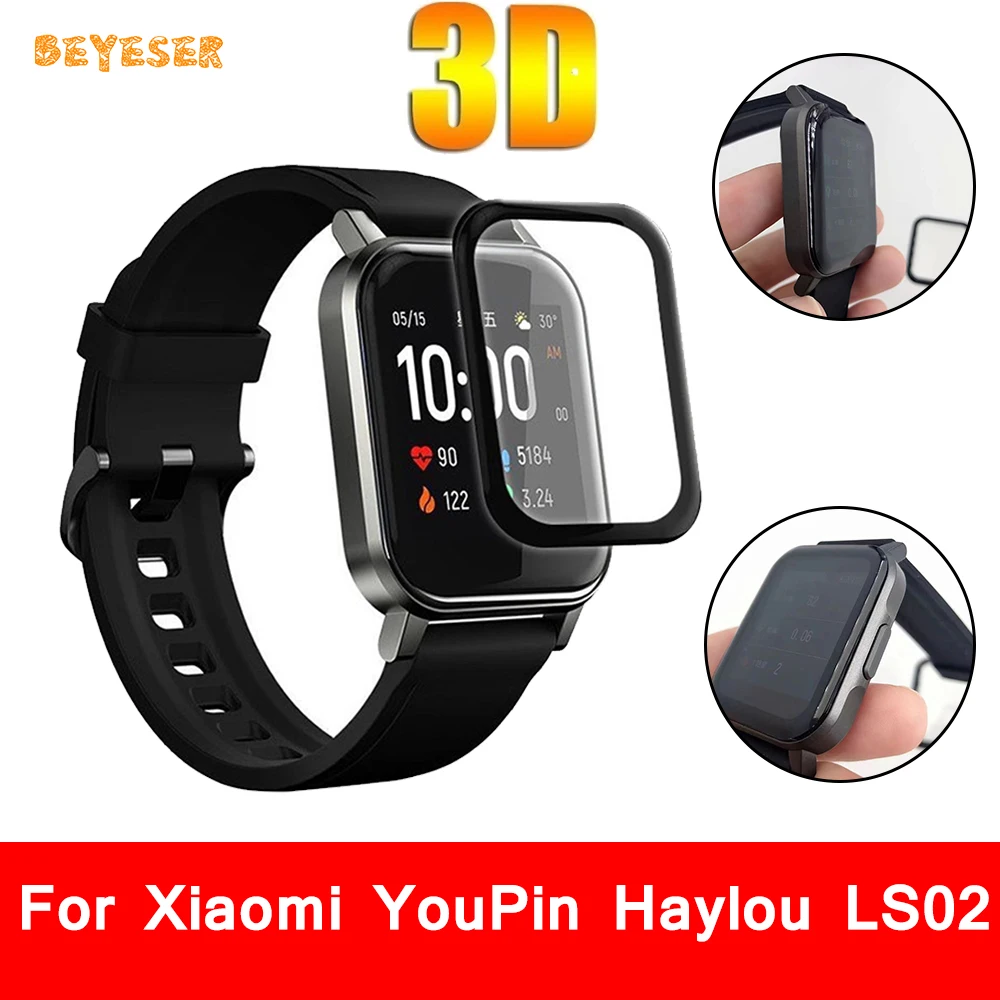 3D Curved Protective Film For Xiaomi YouPin Haylou LS02 Smart Watch Protection Smartwatch Full Cover Screen Protector(Not Glass)
3D Curved Protective Film For Xiaomi YouPin Haylou LS02 Smart Watch Protection Smartwatch Full Cover Screen Protector(Not Glass)