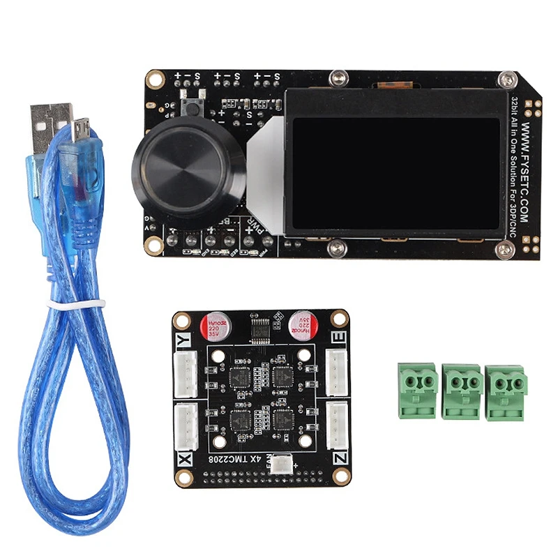 for AIO II V3.2MCU 32Bit Main Control Board+Driver Board Integrated 4,TMC2208 Controller 3D Kit
for AIO II V3.2MCU 32Bit Main Control Board+Driver Board Integrated 4,TMC2208 Controller 3D Kit